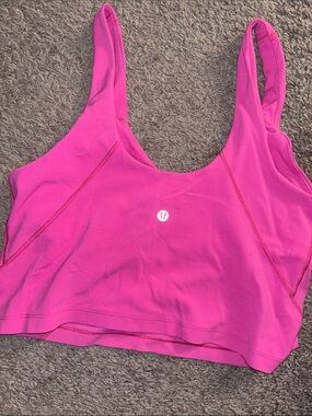 Lululemon Women’s Pink Seamless Scoop Bralette